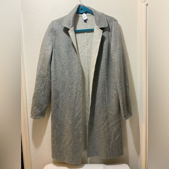 Ing Loro Piana & C.Italy 96 % Cashmere Women’s Custom Made Luxury Overcoat Sz 44 - Picture 1 of 16